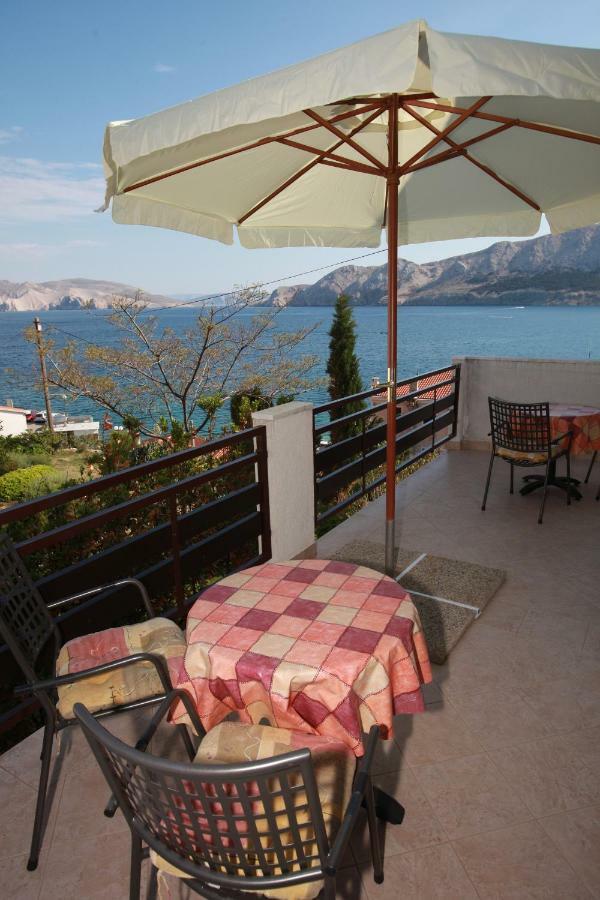 Double Rooms Jasna With Sea View Baška Zewnętrze zdjęcie