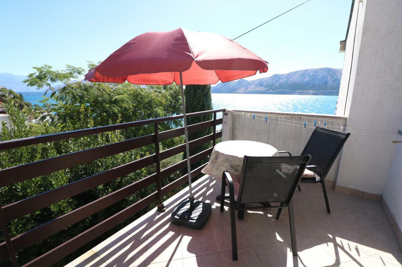 Double Rooms Jasna With Sea View Baška Zewnętrze zdjęcie